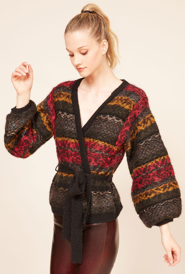 Gilet Jean paul  Noir combo | Mes Demoiselles Paris - Image 2