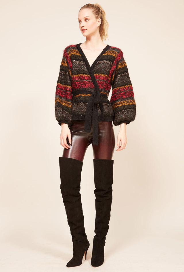 Gilet Jean paul  Noir combo | Mes Demoiselles Paris - Image 3