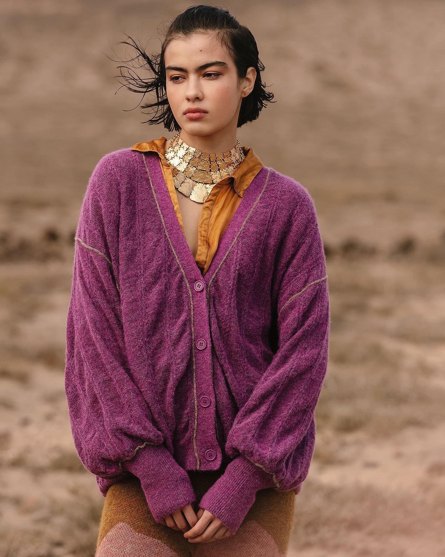 Gilet Taki  Violette | Mes Demoiselles Paris