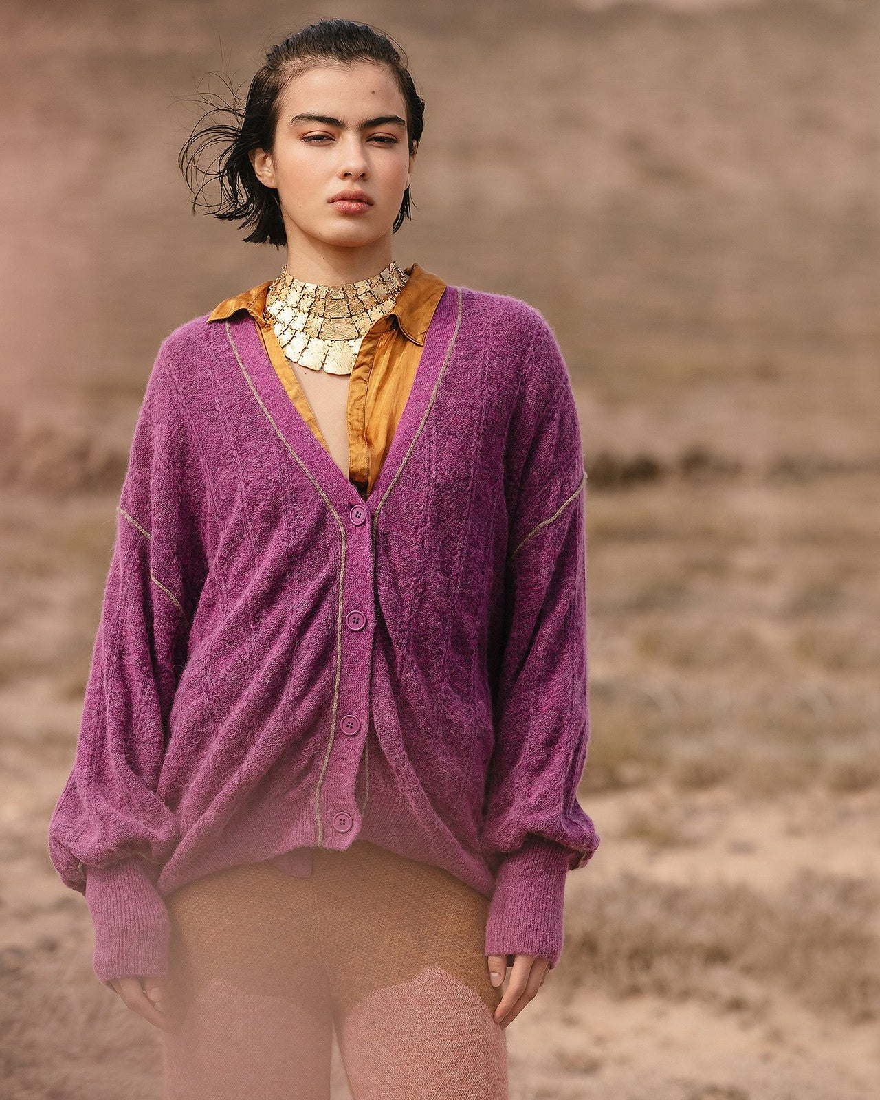 Gilet Taki  Violette | Mes Demoiselles Paris - Image 1