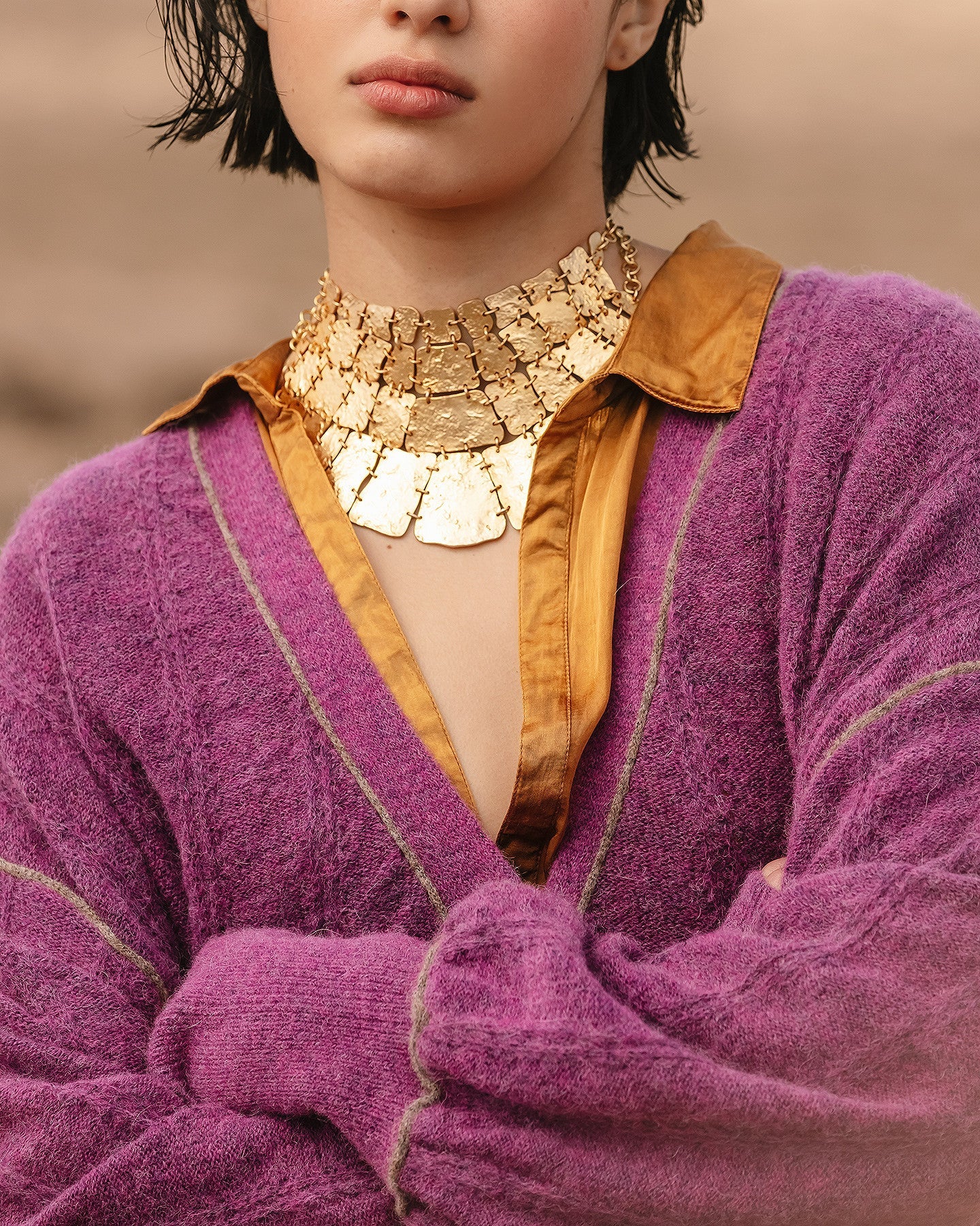 Gilet Taki  Violette | Mes Demoiselles Paris