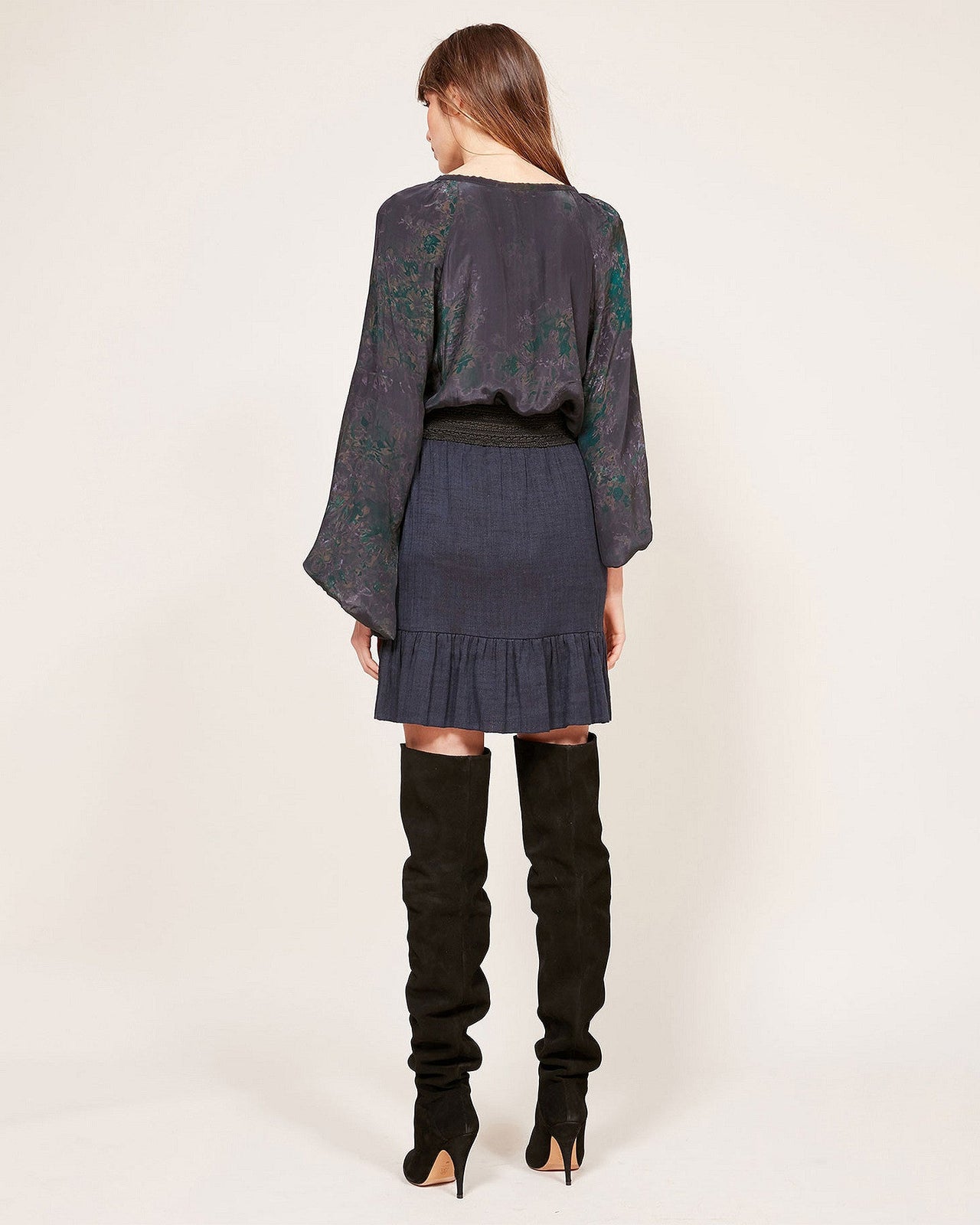 Jupe Babko  Bleu | Mes Demoiselles Paris - Image 3