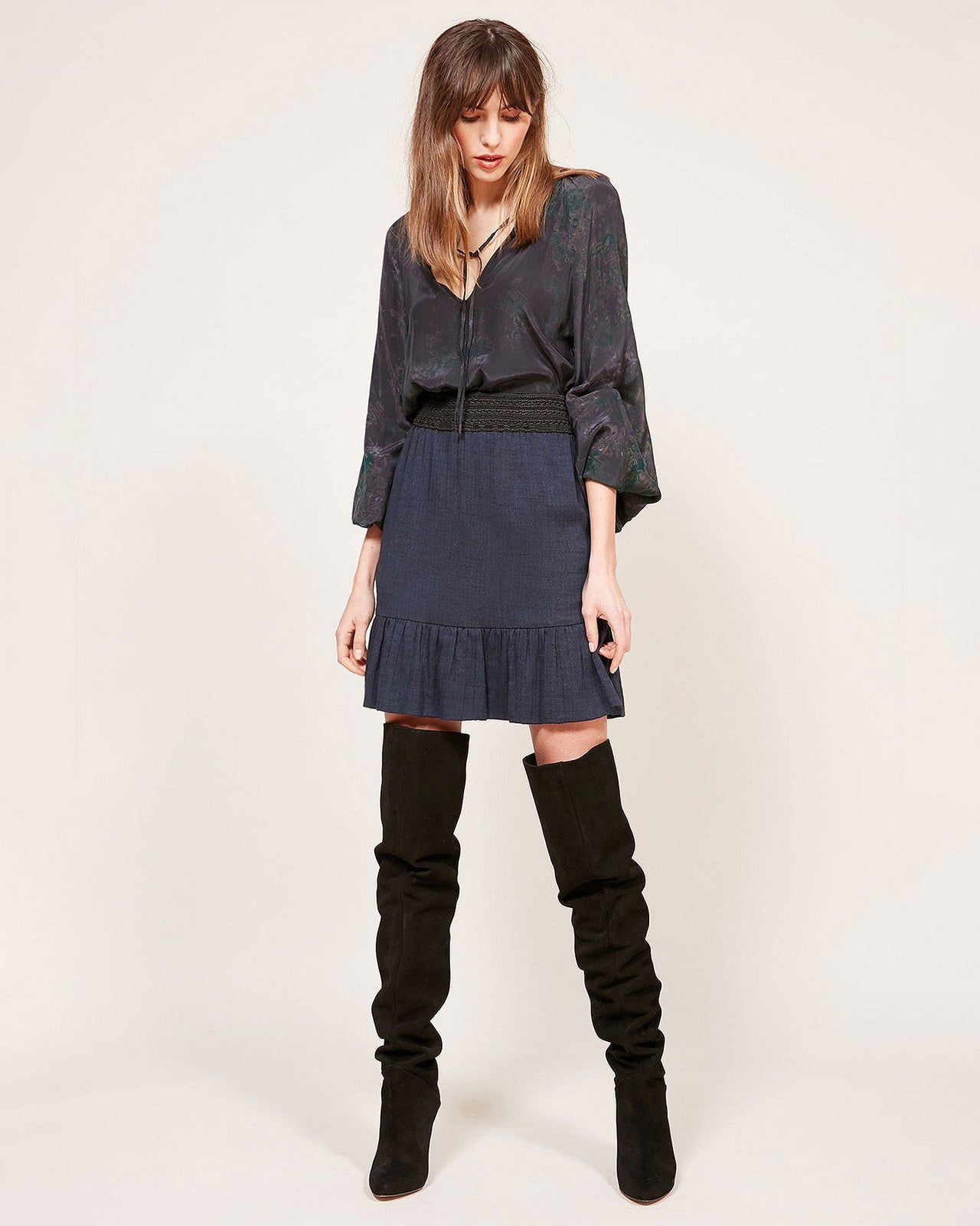 Jupe Babko  Bleu | Mes Demoiselles Paris - Image 4