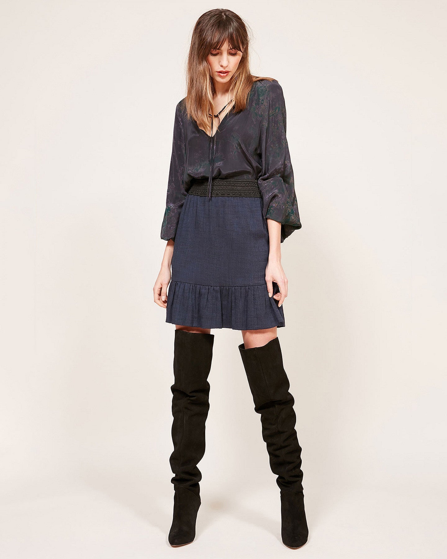 Jupe Babko  Bleu | Mes Demoiselles Paris