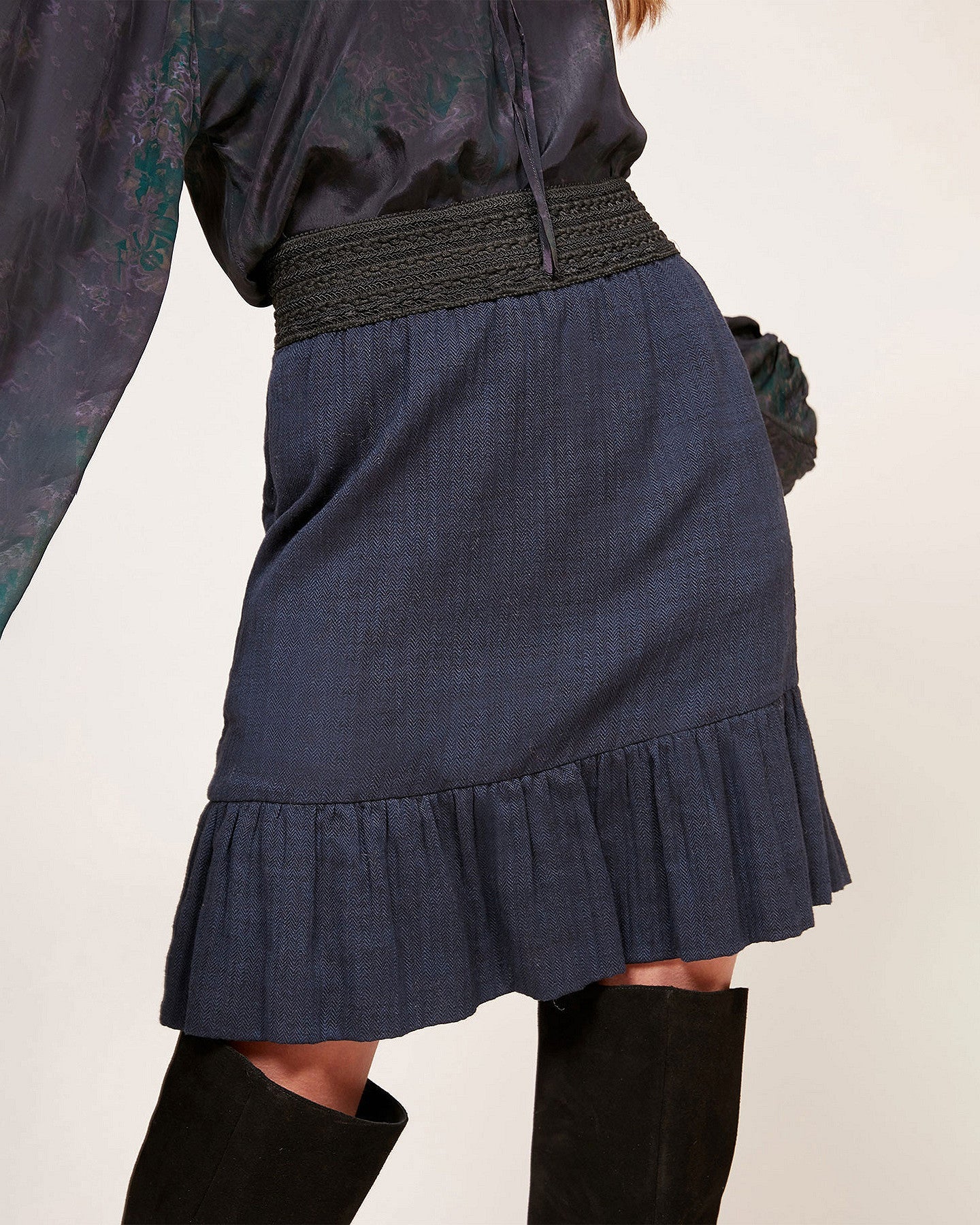 Jupe Babko  Bleu | Mes Demoiselles Paris