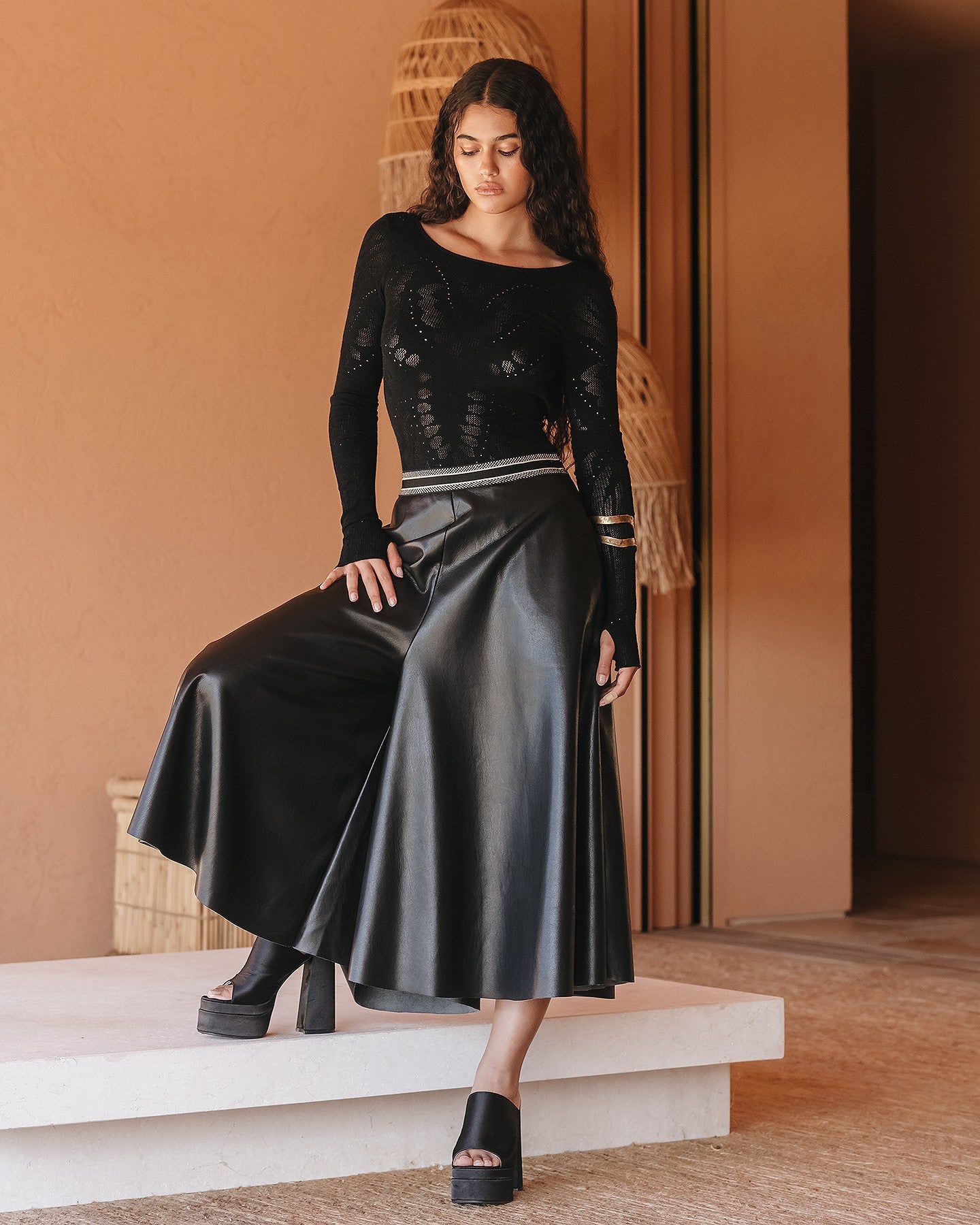 Jupe Buzzer  Noir | Mes Demoiselles Paris