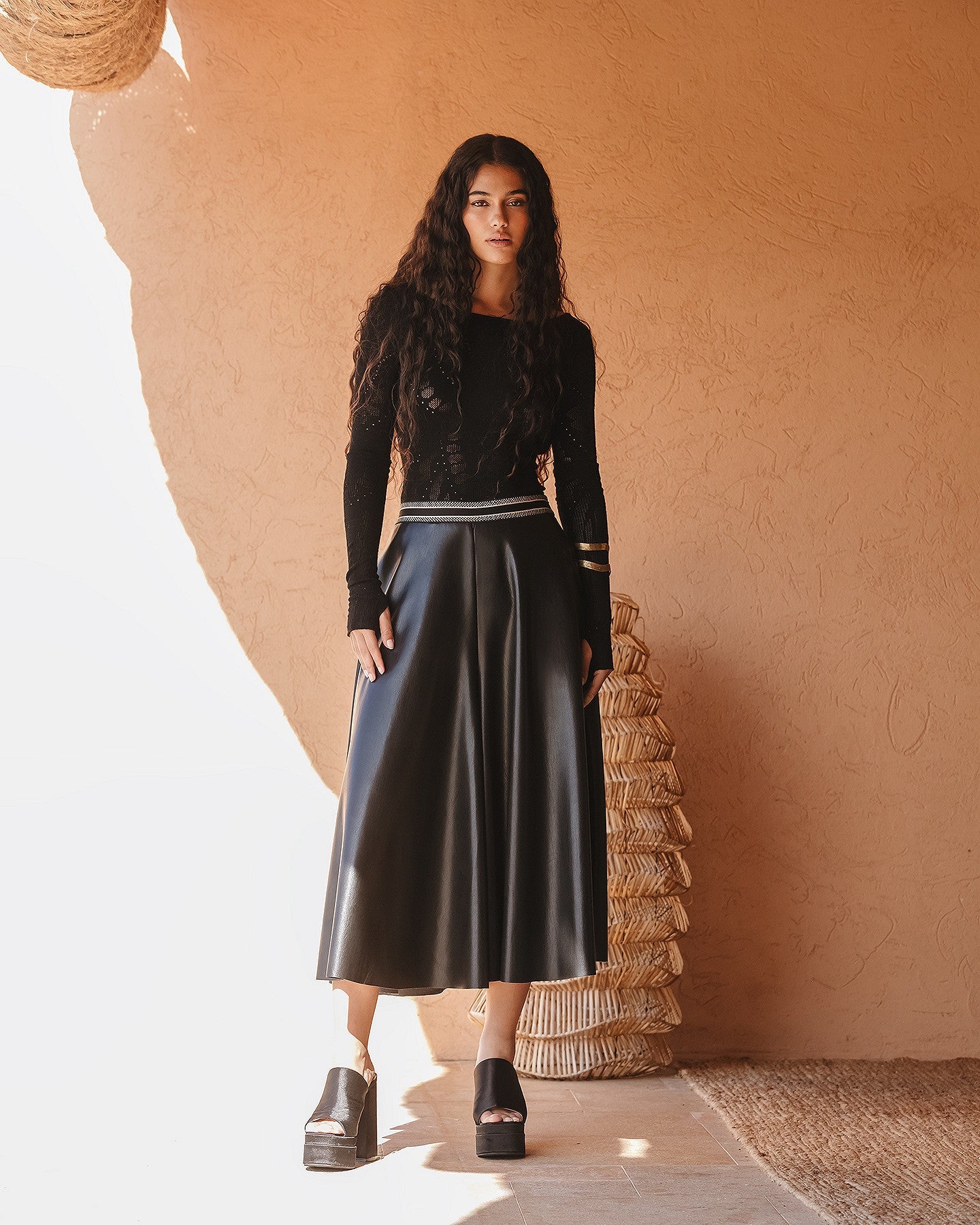 Jupe Buzzer  Noir | Mes Demoiselles Paris