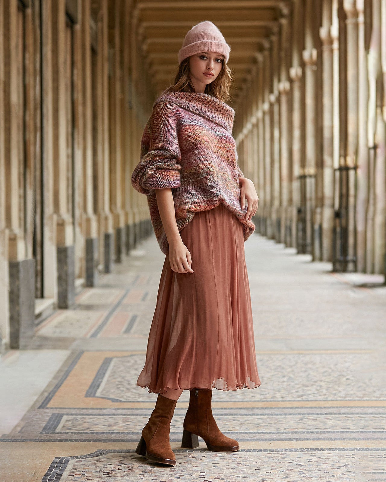 Jupe Joey  Marron | Mes Demoiselles Paris - Image 3