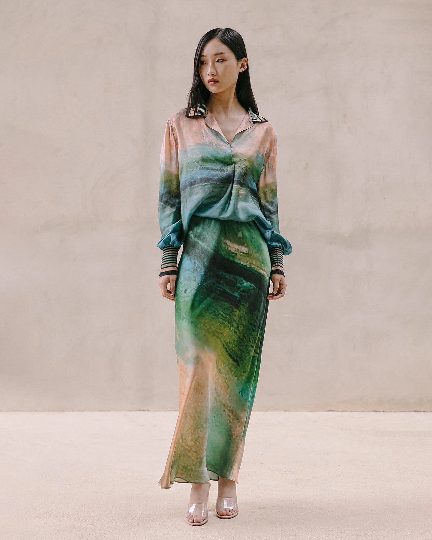 Jupe Tayler  Multicolore | Mes Demoiselles Paris