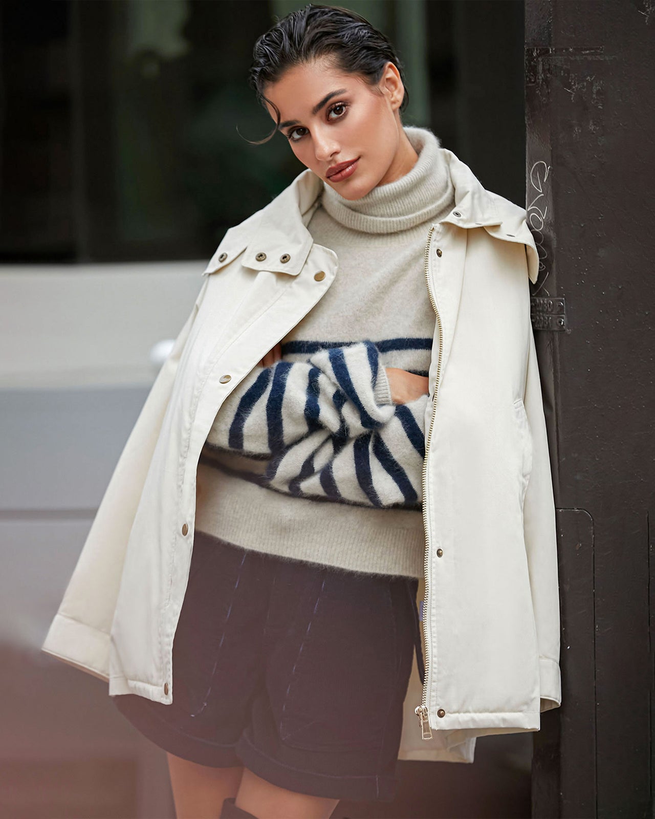 Statt Coat - Ivory - Image 2