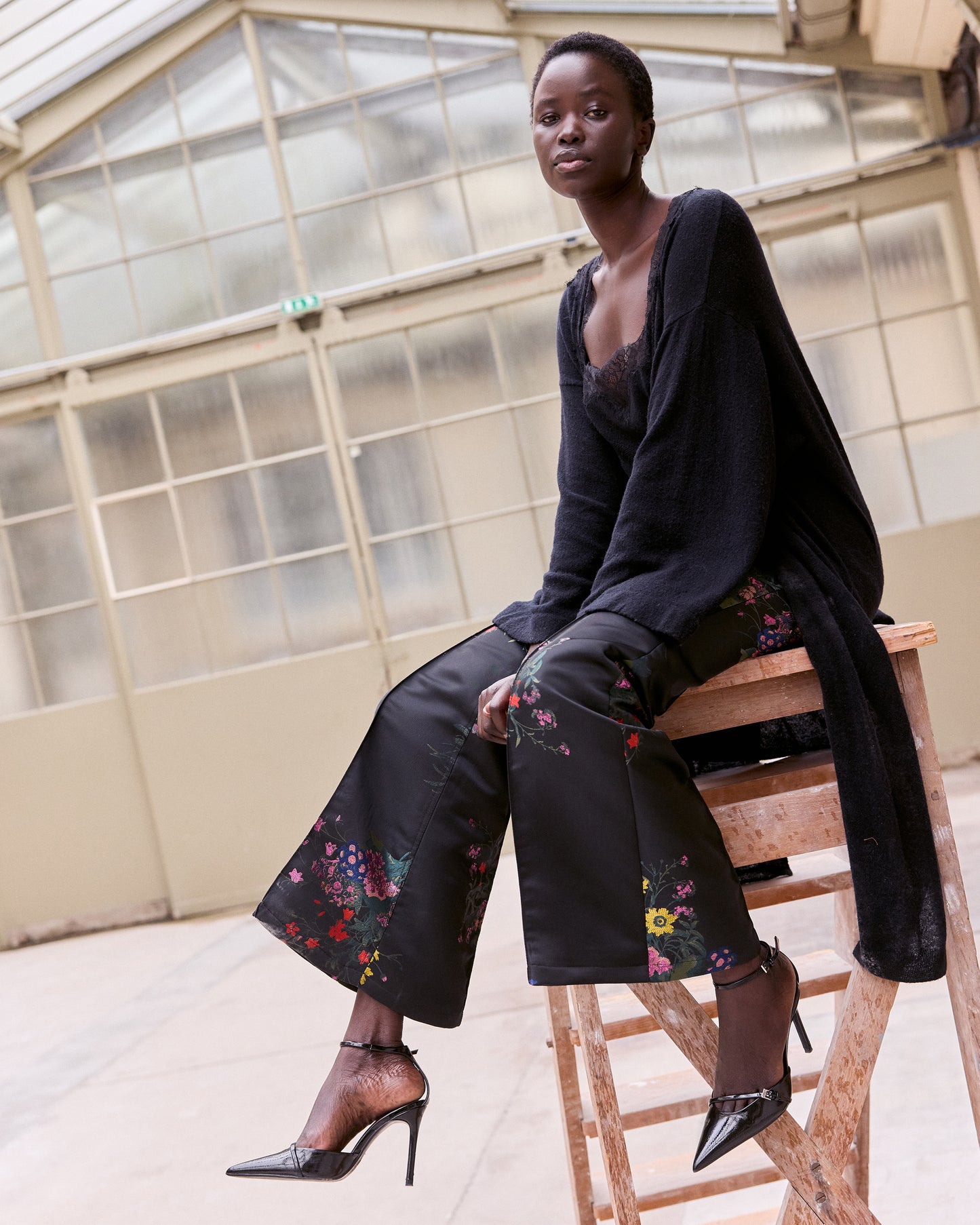 Aelith Kimono - Black