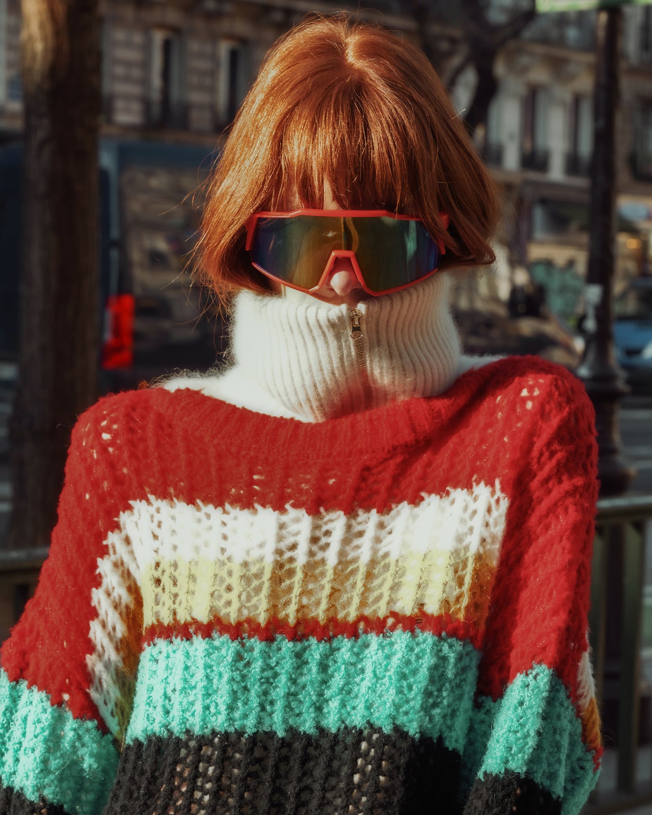 Poncho Wocci - Ivoire - Image 3