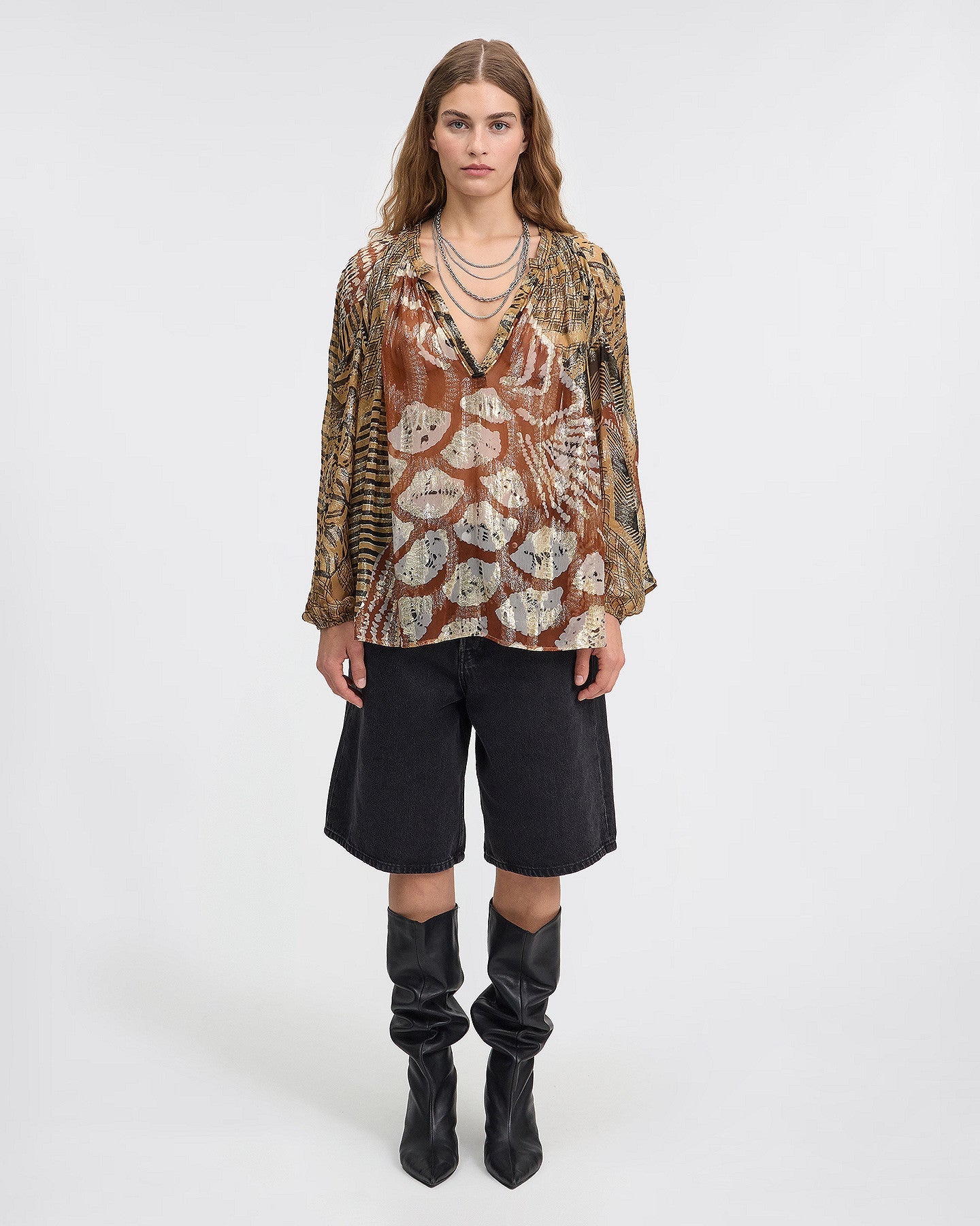 LA BLOUSE LAYLA IMRIMÉ  | MES DEMOISELLES PARIS
