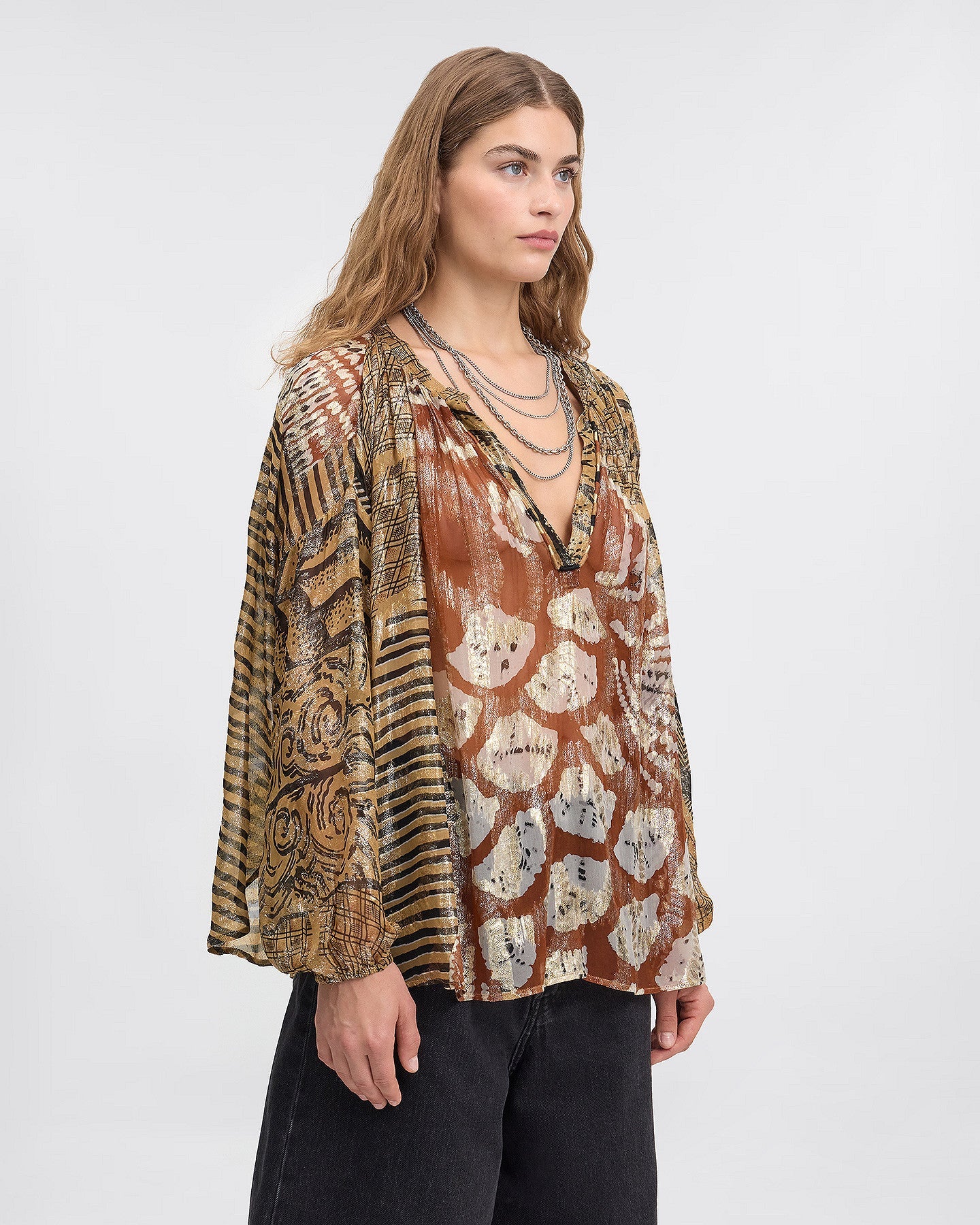 LA BLOUSE LAYLA IMRIMÉ  | MES DEMOISELLES PARIS
