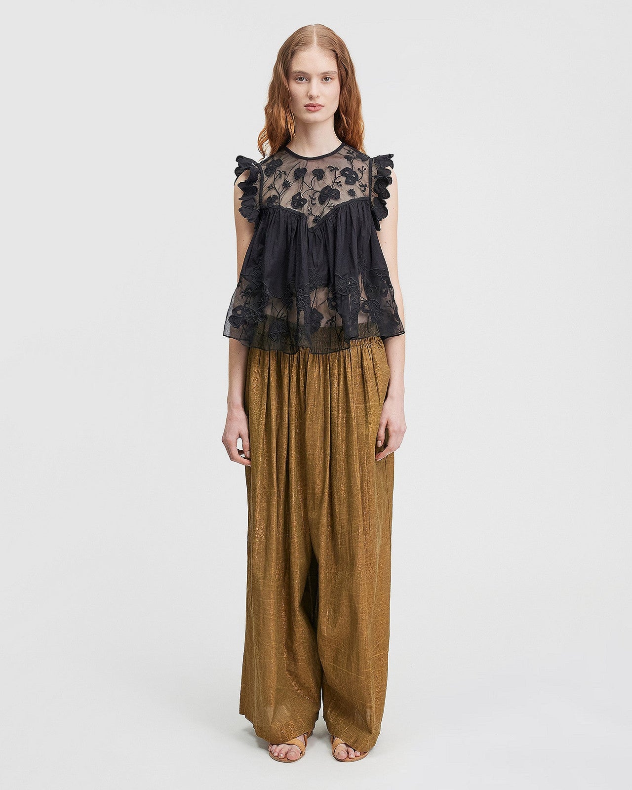 LA BLOUSE PEPTA NOIR  | MES DEMOISELLES PARIS - Image 1