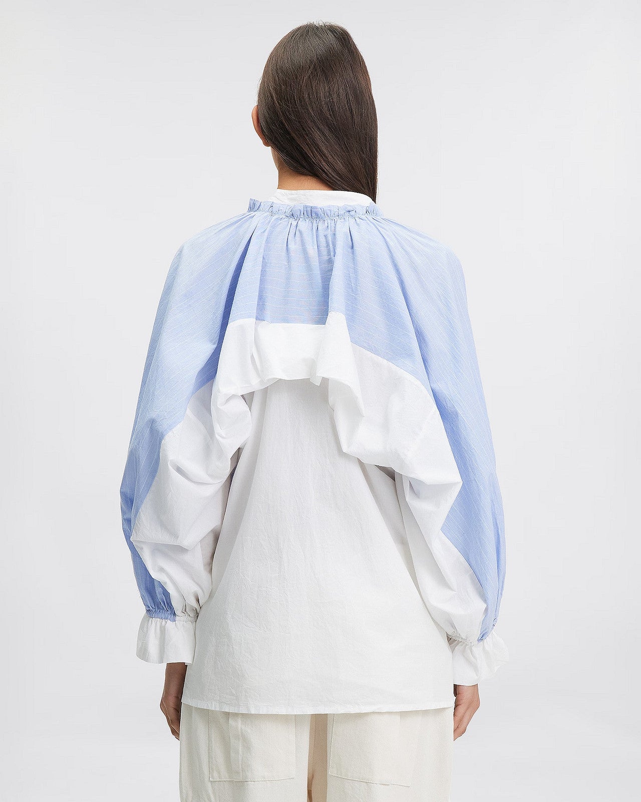 LA BLOUSE WALLY BLEU | MES DEMOISELLES PARIS - Image 5