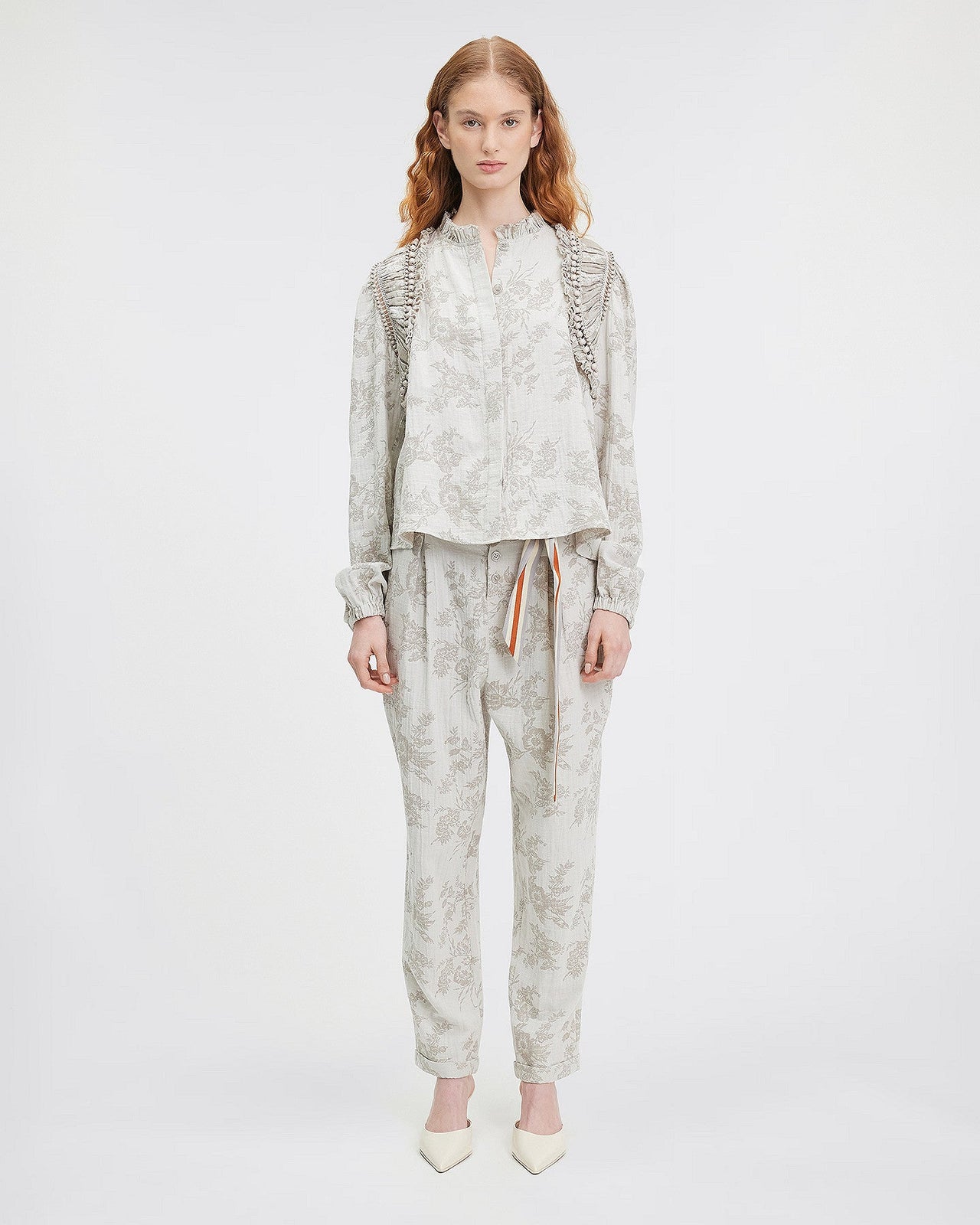 LA CHEMISE EMAN BEIGE | MES DEMOISELLES PARIS - Image 1