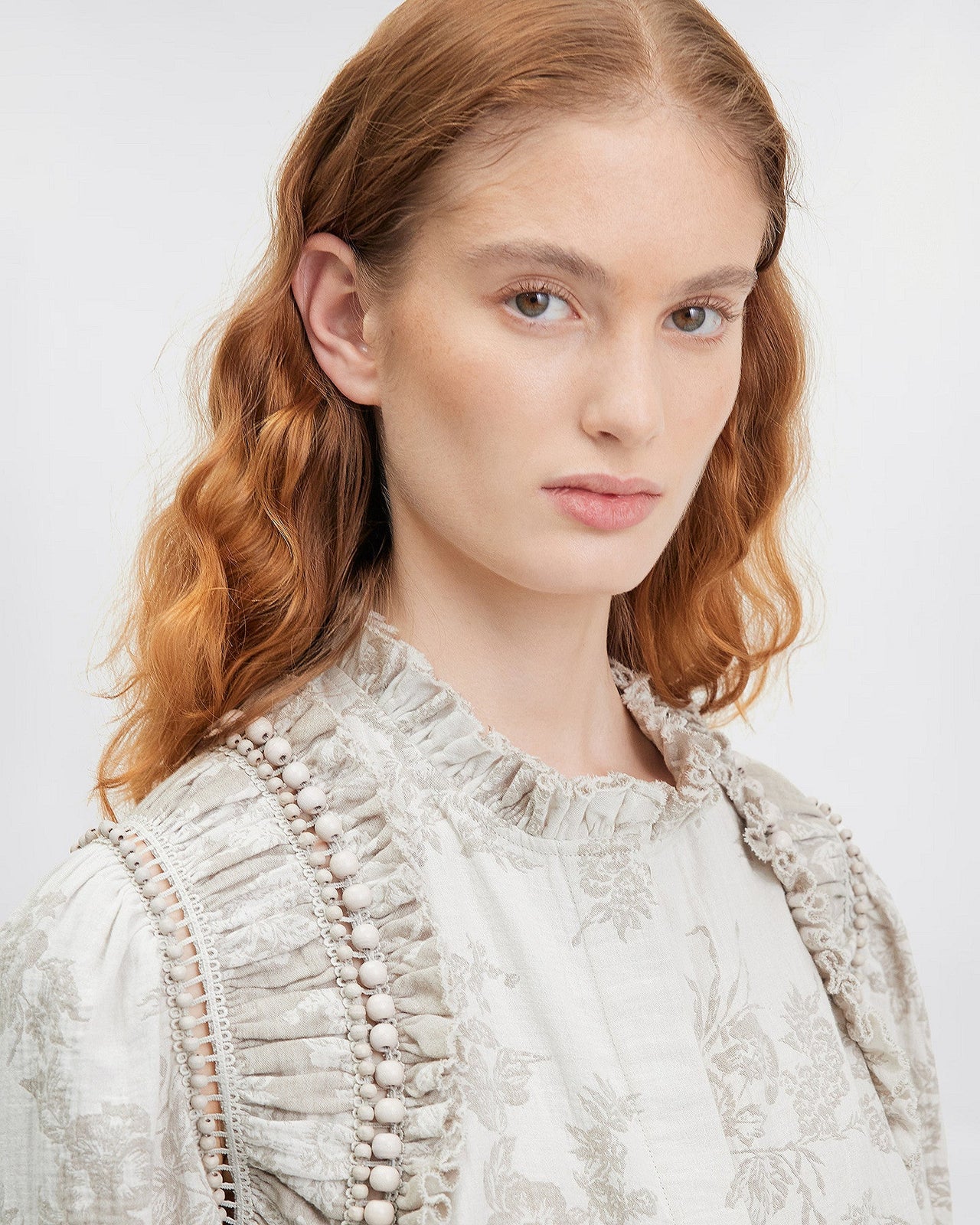 LA CHEMISE EMAN BEIGE | MES DEMOISELLES PARIS - Image 4