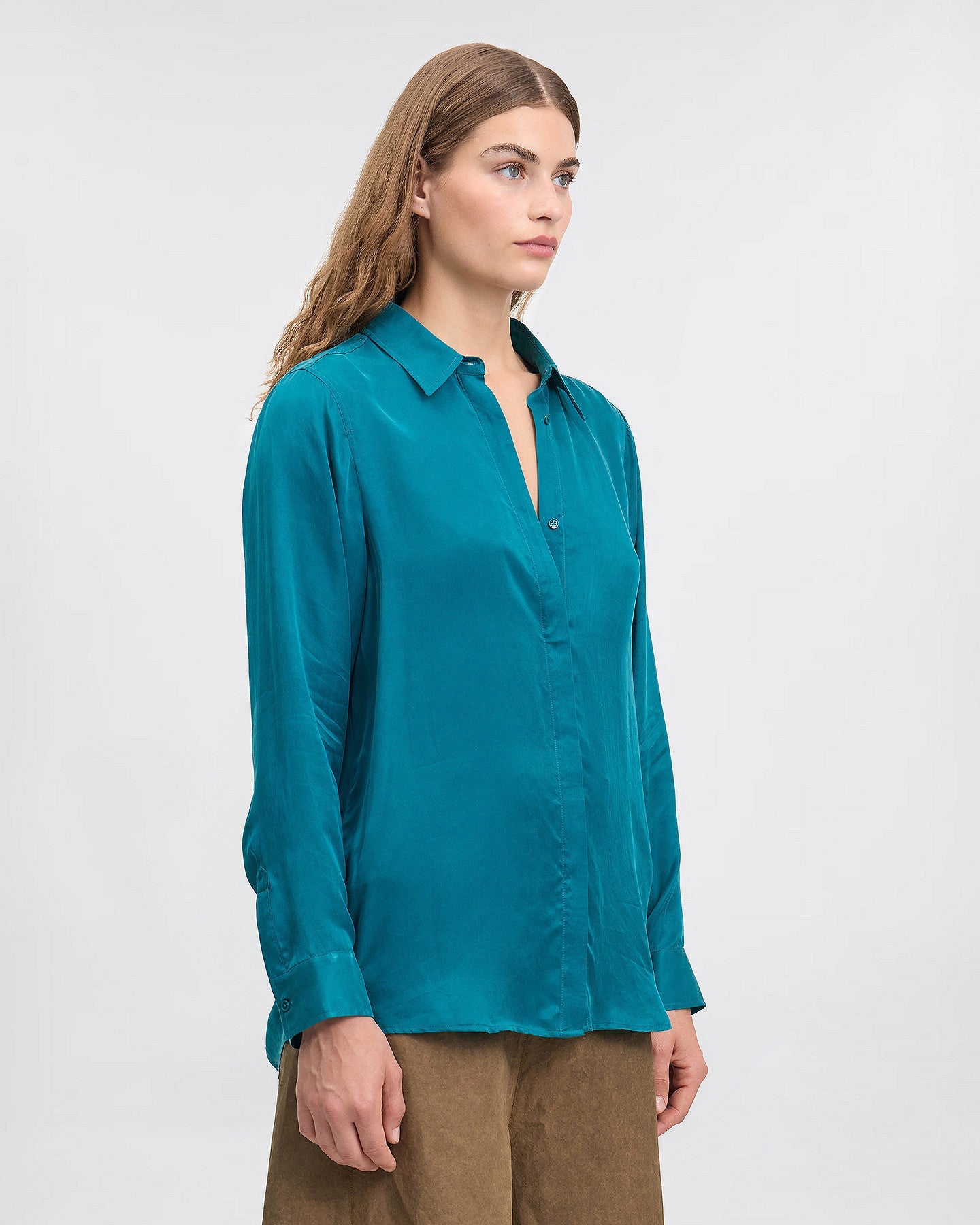 LA CHEMISE MARIUS TURQUOISE | MES DEMOISELLES PARIS