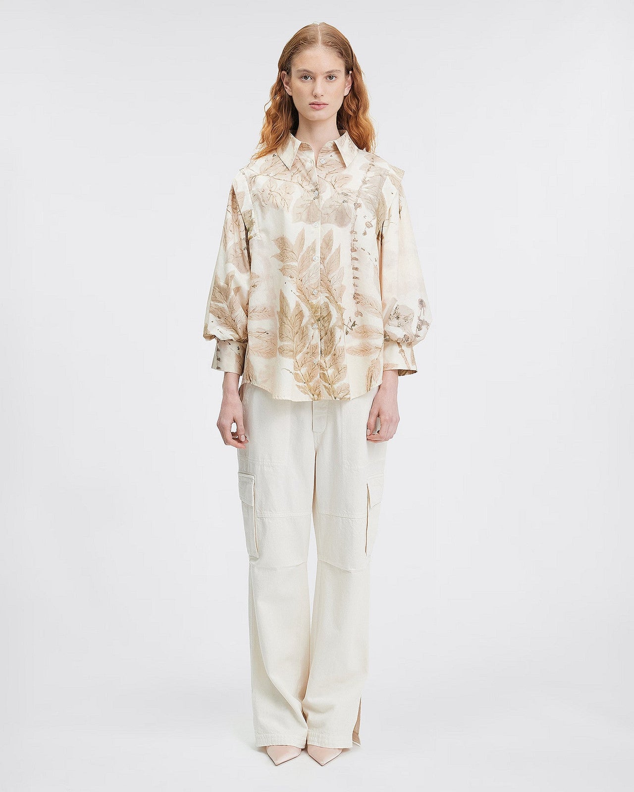 LA CHEMISE TUZI BEIGE | MES DEMOISELLES PARIS - Image 1