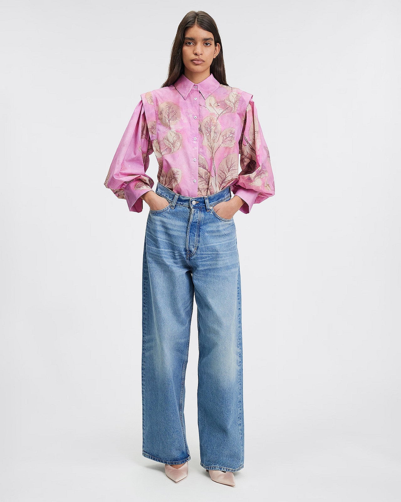 LA CHEMISE TUZI ROSE | MES DEMOISELLES PARIS - Image 1