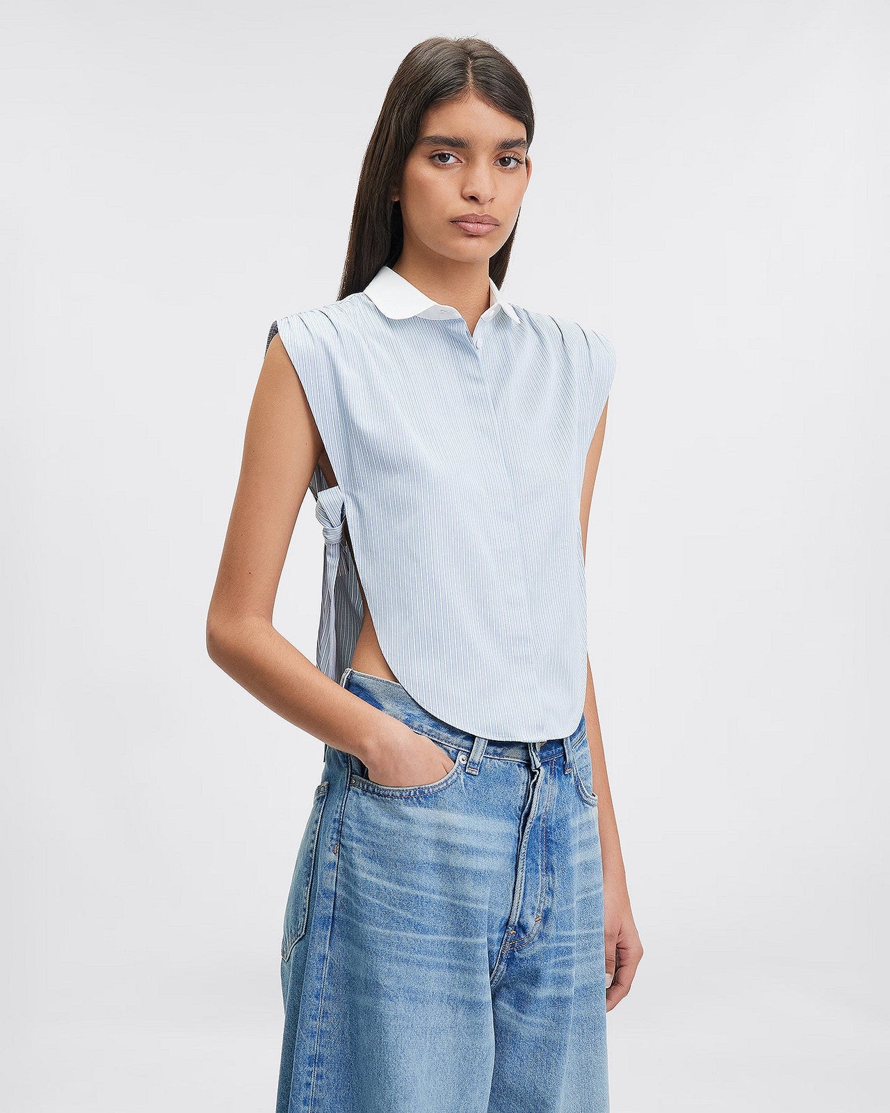 LA CHEMISE WAMY BLEU | MES DEMOISELLES PARIS - Image 3