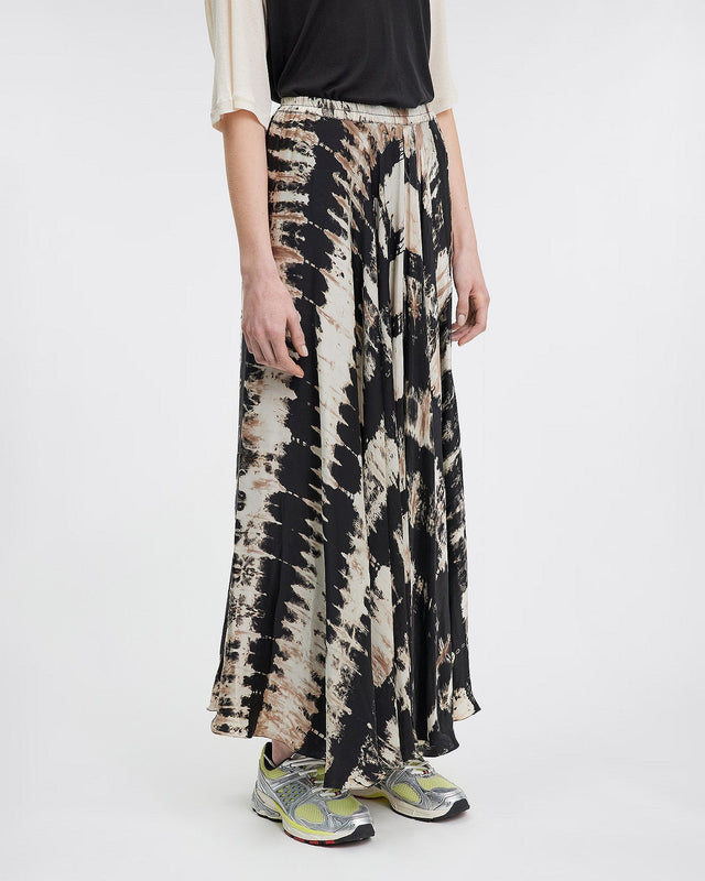 LA JUPE FRIM NOIR BEIGE | MES DEMOISELLES PARIS - Image 2