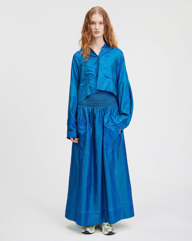 LA JUPE SALVIA BLEU | MES DEMOISELLES PARIS - Image 1
