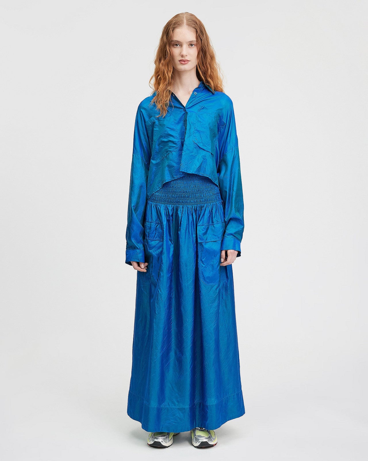 LA JUPE SALVIA BLEU | MES DEMOISELLES PARIS - Image 5