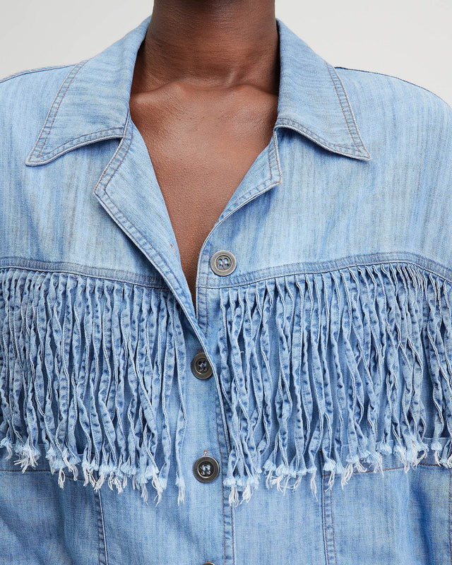 LA VESTE ICLEEF JEAN | MES DEMOISELLES PARIS - Image 2