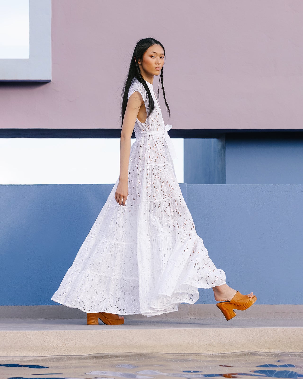 Robe Lacroix - Blanc - Image 5