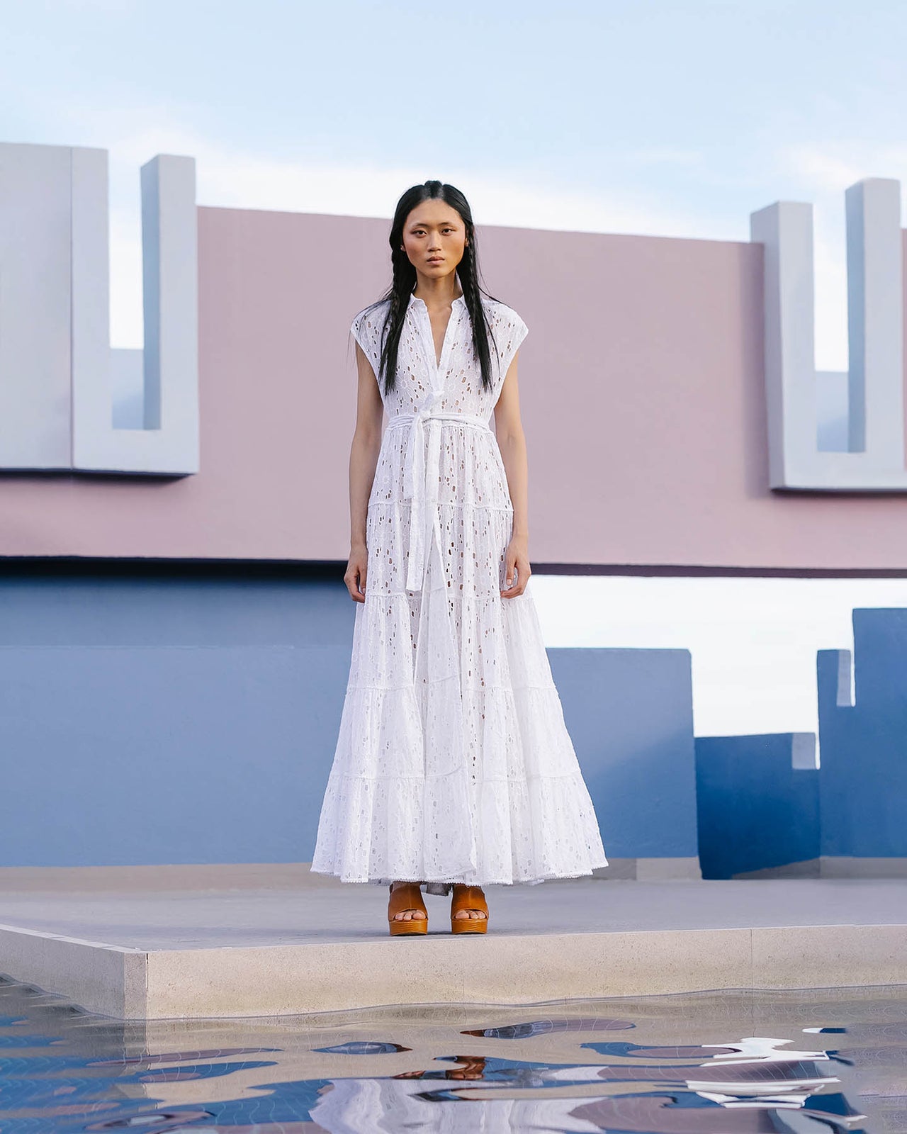 Robe Lacroix - Blanc - Image 6