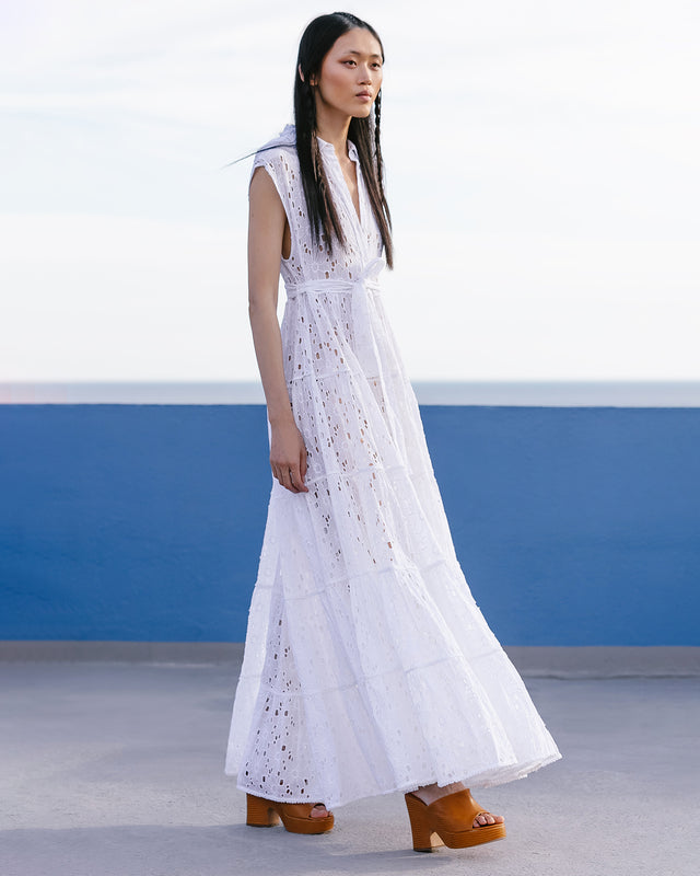 Robe Lacroix - Blanc - Image 2