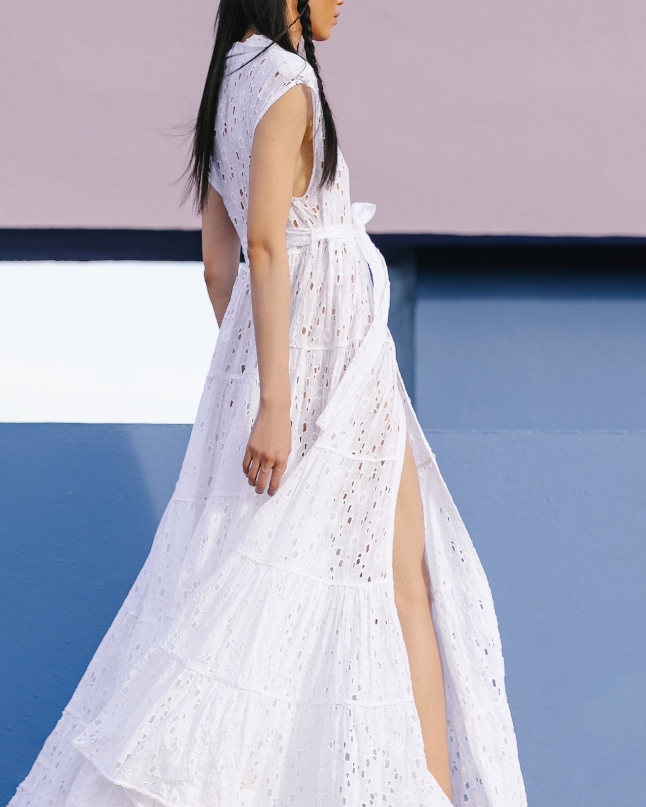 Robe Lacroix - Blanc - Image 4