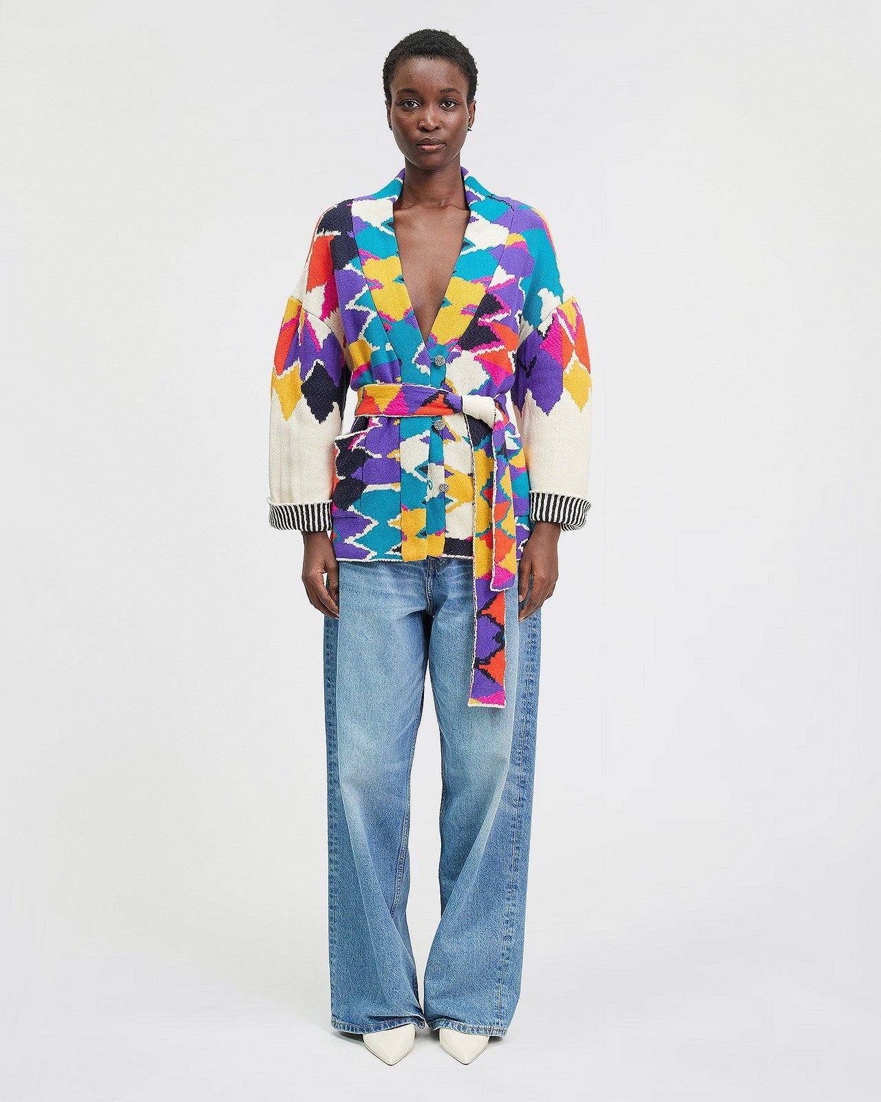 LE CARDIGAN ATHAN MULTICOLORE | MES DEMOISELLES PARIS - Image 1