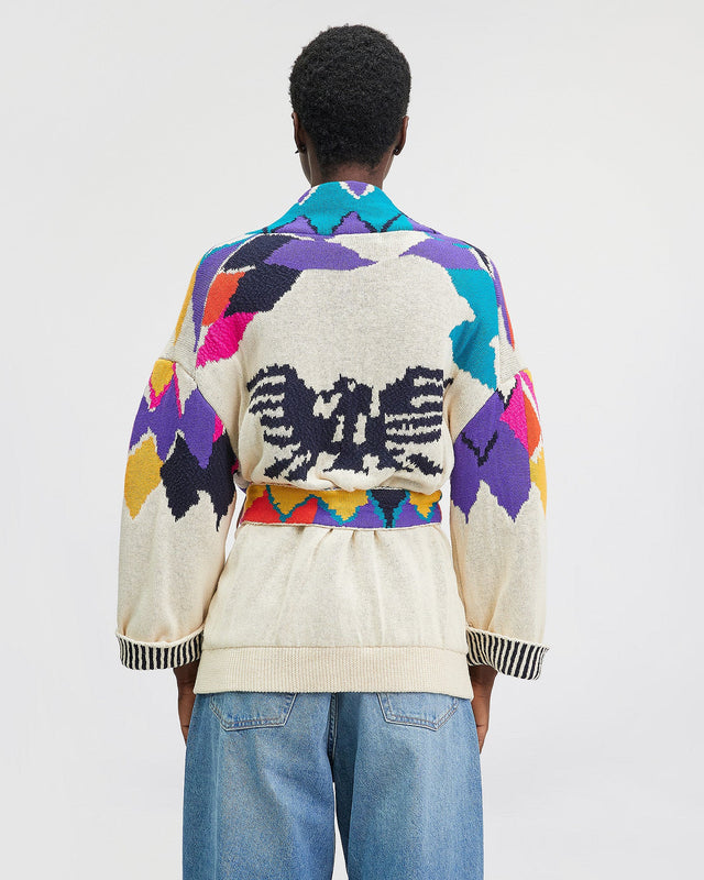 LE CARDIGAN ATHAN MULTICOLORE | MES DEMOISELLES PARIS - Image 3