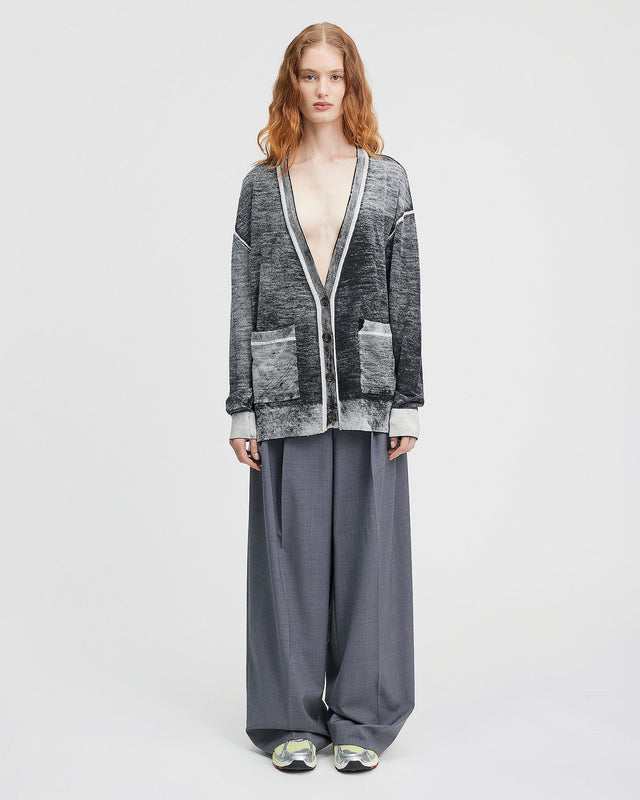 LE CARDIGAN XENA GRIS | MES DEMOISELLES PARIS - Image 1