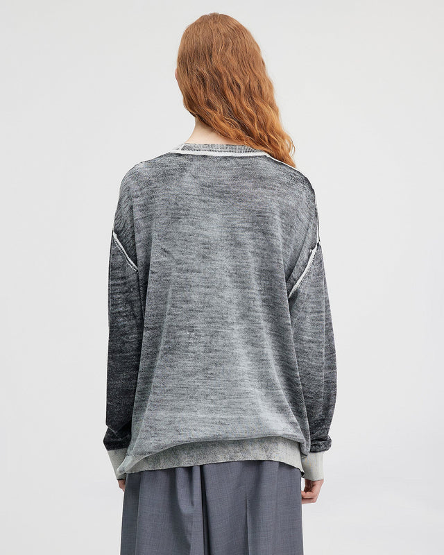 LE CARDIGAN XENA GRIS | MES DEMOISELLES PARIS - Image 3