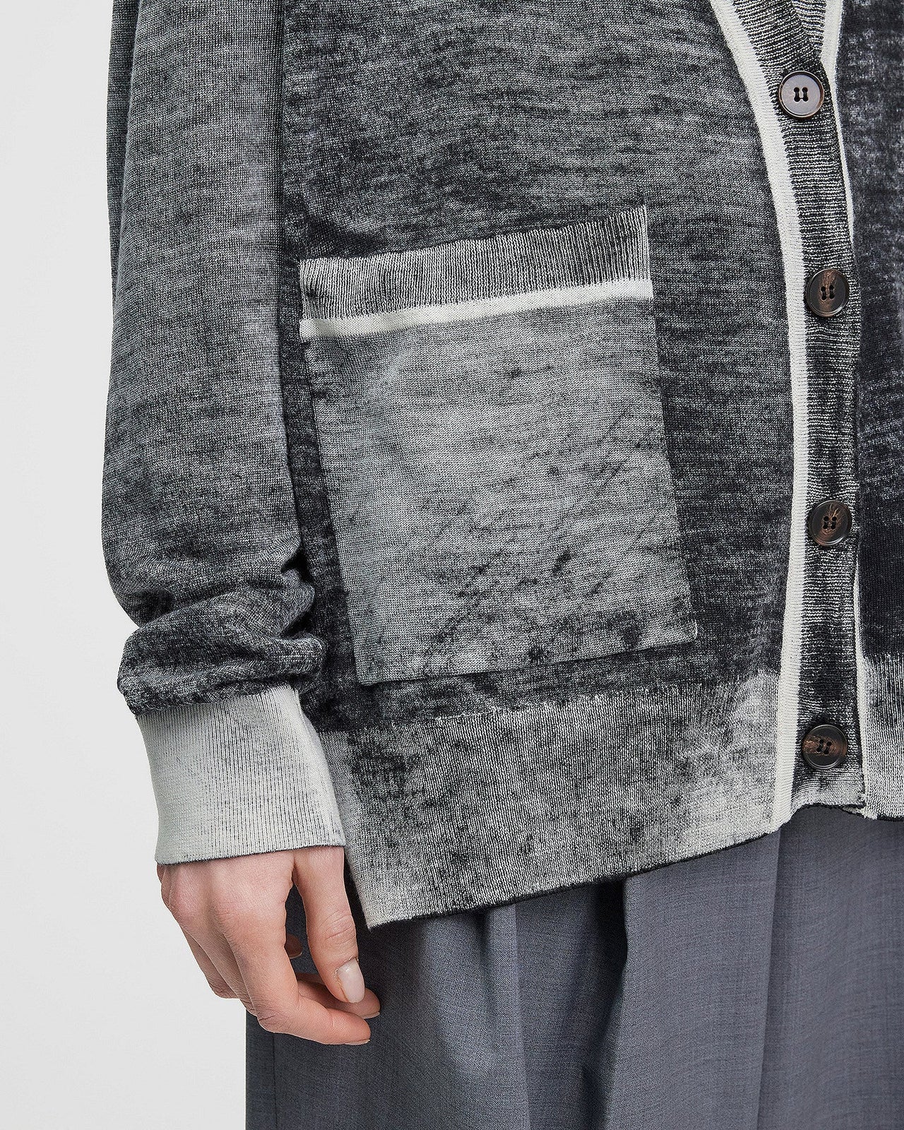 LE CARDIGAN XENA GRIS | MES DEMOISELLES PARIS - Image 5