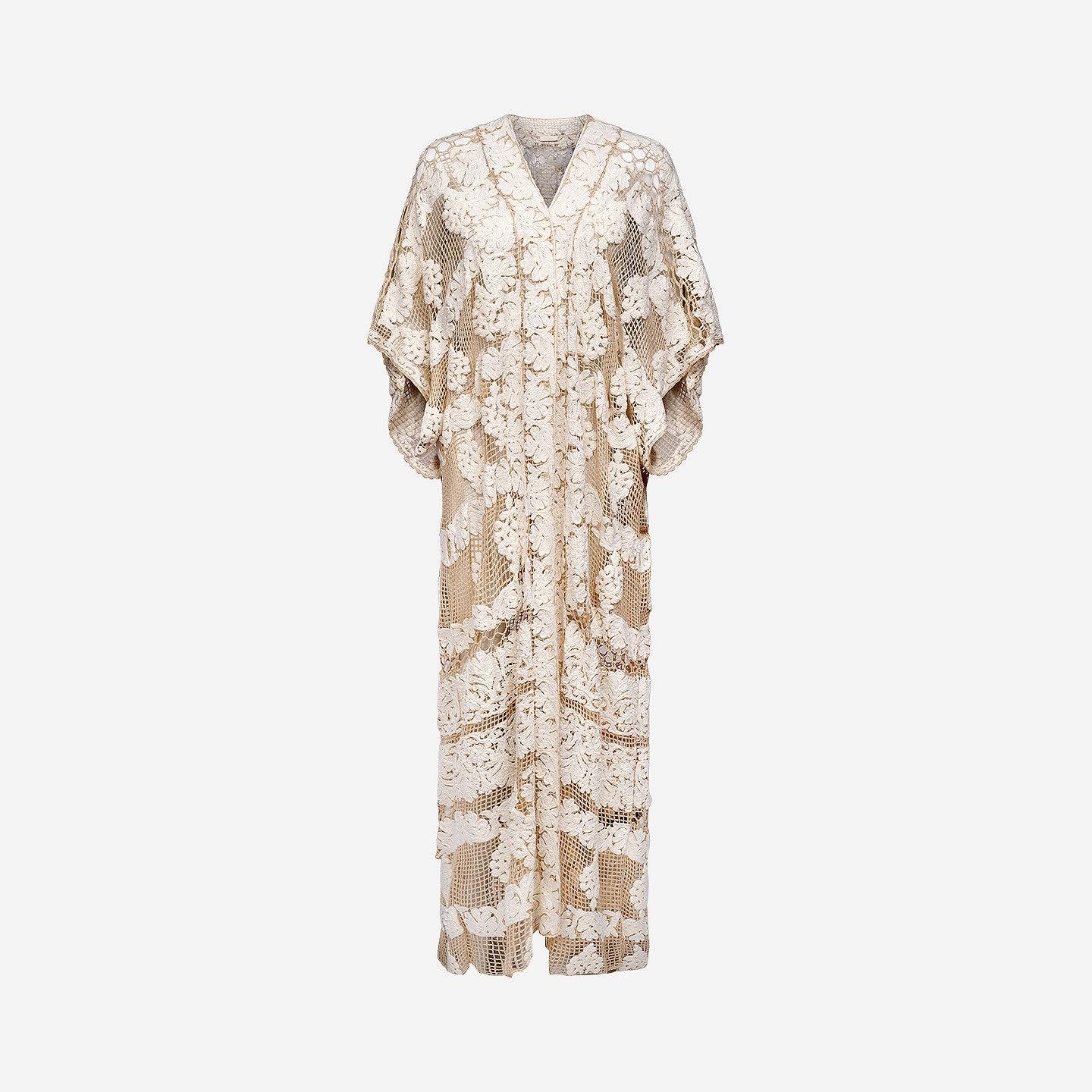 LE KIMONO DREMON BEIGE CROCHET | MES DEMOISELLES PARIS