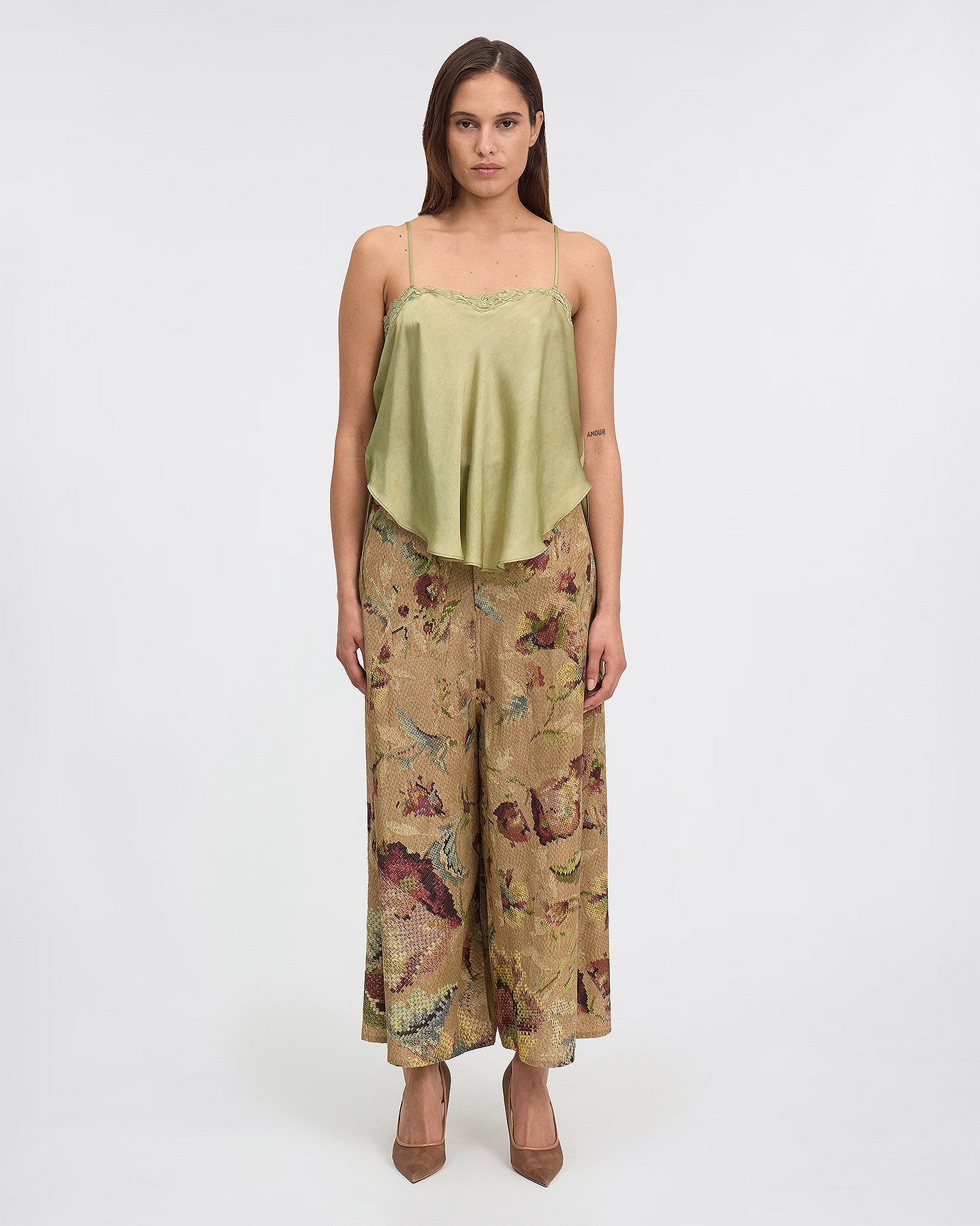 LE PANTALON ANNINA IMPRIMÉ FLEURS | MES DEMOISELLES PARIS