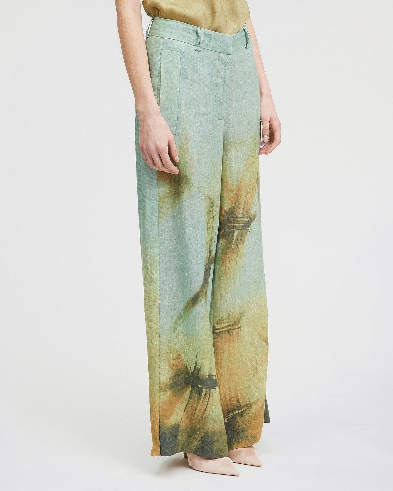 LE PANTALON BEDULIS IMPRIMÉ BAMBOO | MES DEMOISELLES PARIS - Image 3