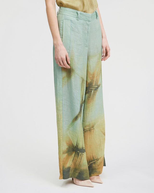 LE PANTALON BEDULIS IMPRIMÉ BAMBOO | MES DEMOISELLES PARIS - Image 2