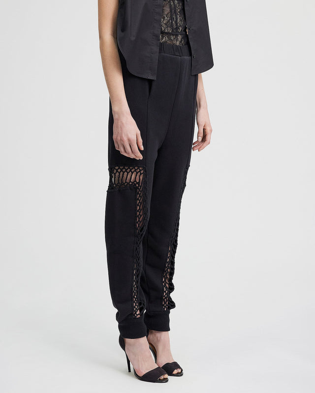 LE PANTALON SHIFAN NOIR  | MES DEMOISELLES PARIS - Image 2
