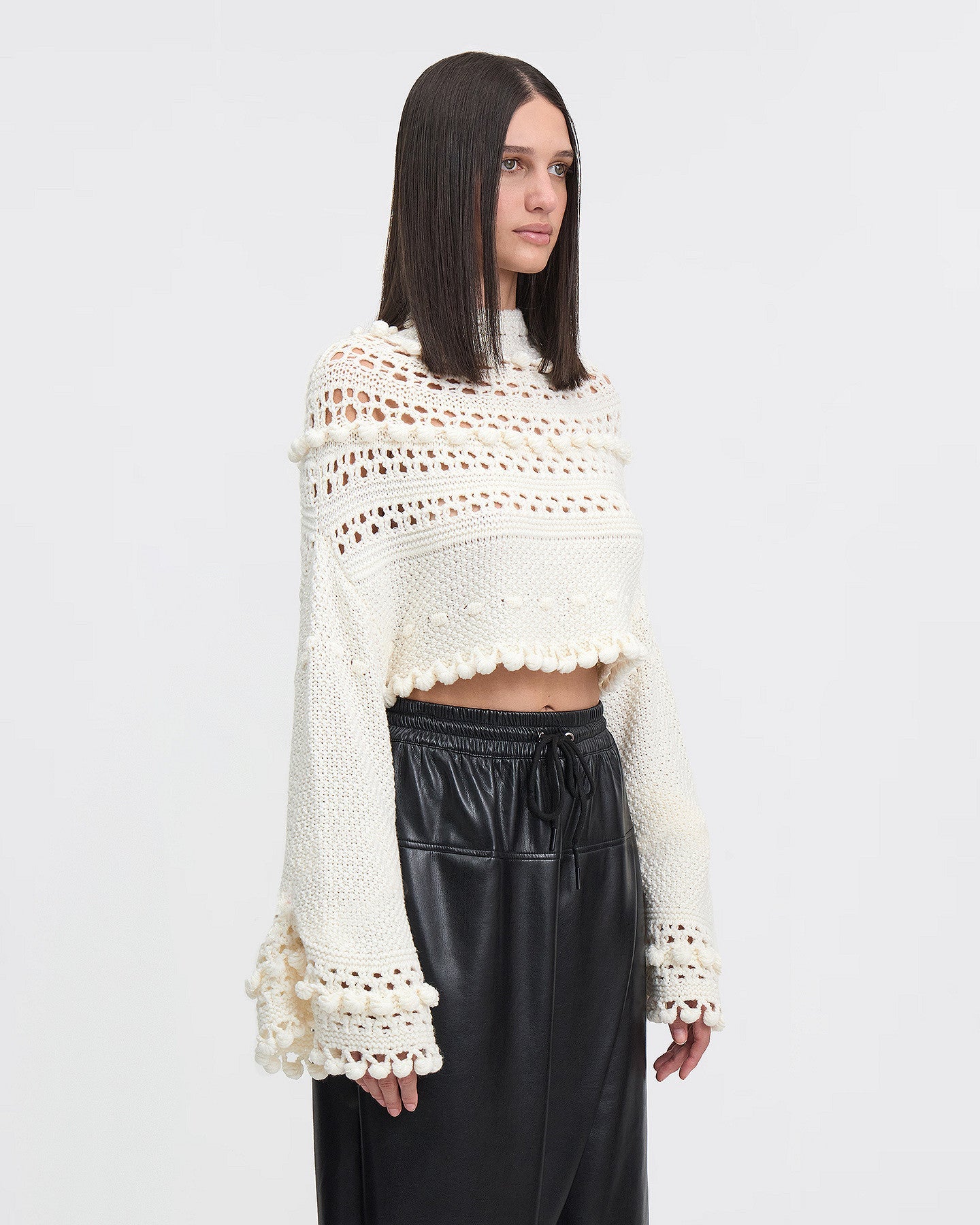 LE PULL SNAPE BEIGE | MES DEMOISELLES PARIS