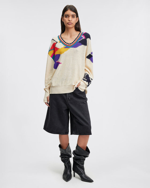 LE SWEATER ATLEY MULTICOLORE | MES DEMOISELLES PARIS - Image 1