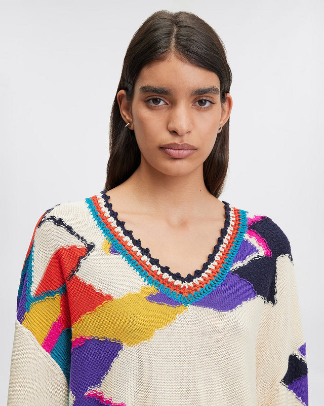 LE SWEATER ATLEY MULTICOLORE | MES DEMOISELLES PARIS - Image 3