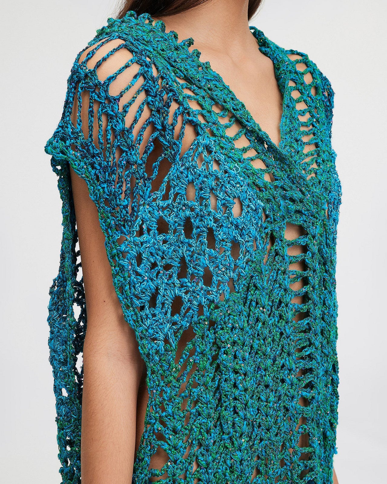 LE SWEATER MILEY TURQUOISE | MES DEMOISELLES PARIS - Image 5