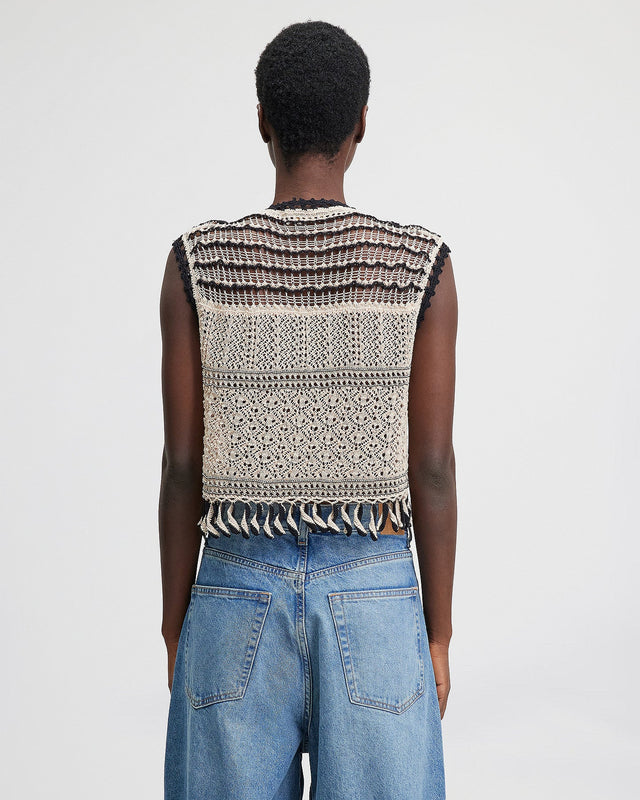 LE SWEATER MONDIE NOIR  | MES DEMOISELLES PARIS - Image 3