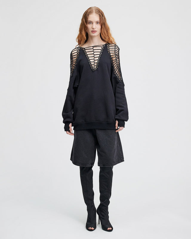 LE SWEATER SHIHO GRIS | MES DEMOISELLES PARIS - Image 1
